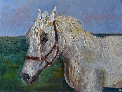 Konie obraz olejny z końmi